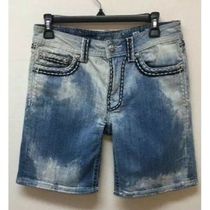 Miss‎ Me Size 27 Denim Jean Mid Length Shorts